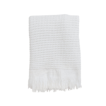 Hand Towel - Wave - White