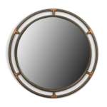 Jackie Metal Fittings Round Mirror