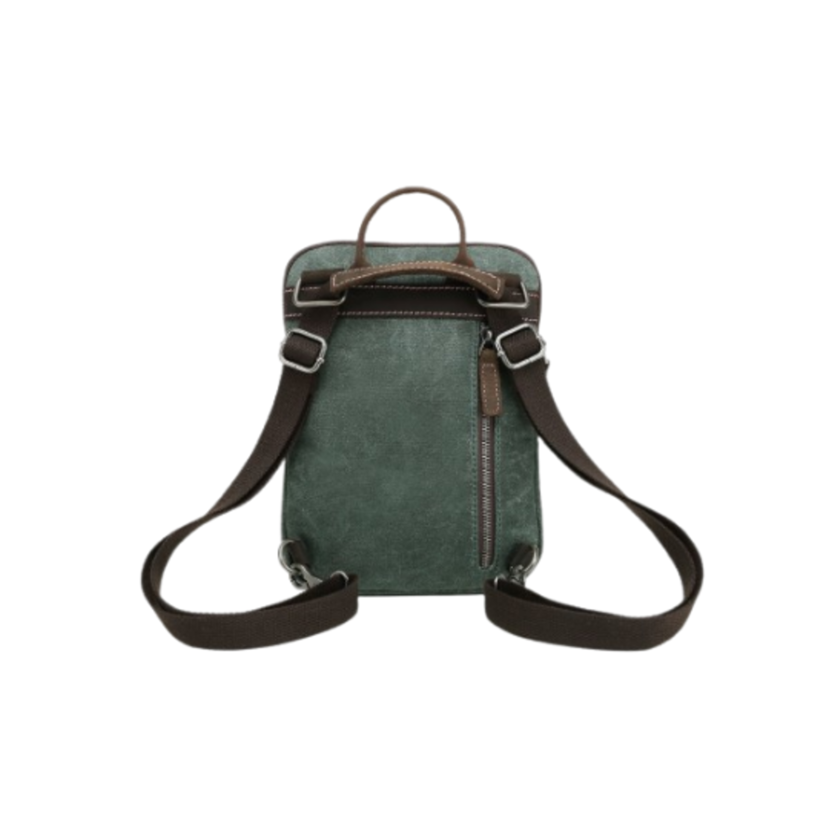 Waxed Canvas Multi Functional Bag - Brown