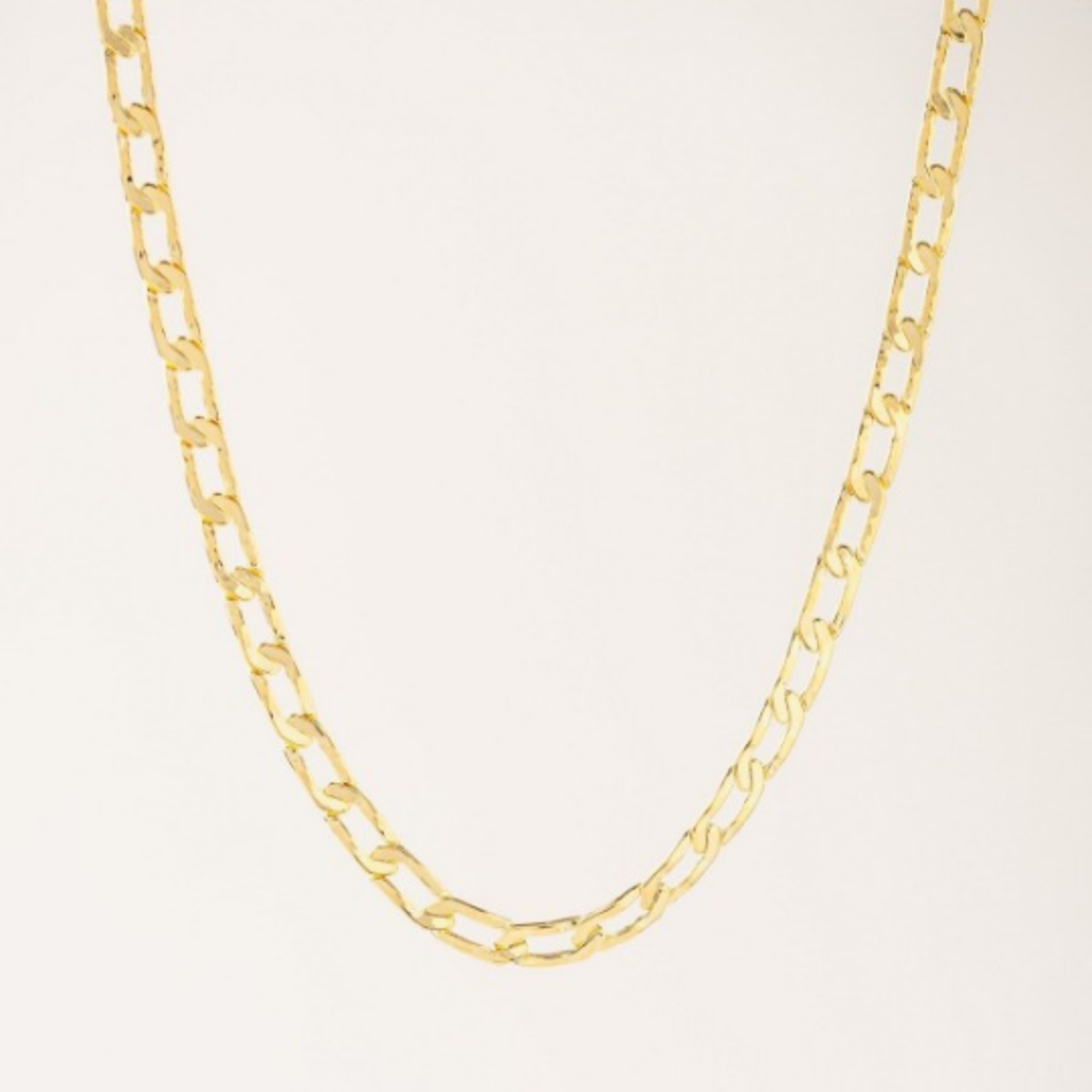 Chain Reaction Necklace - Gold