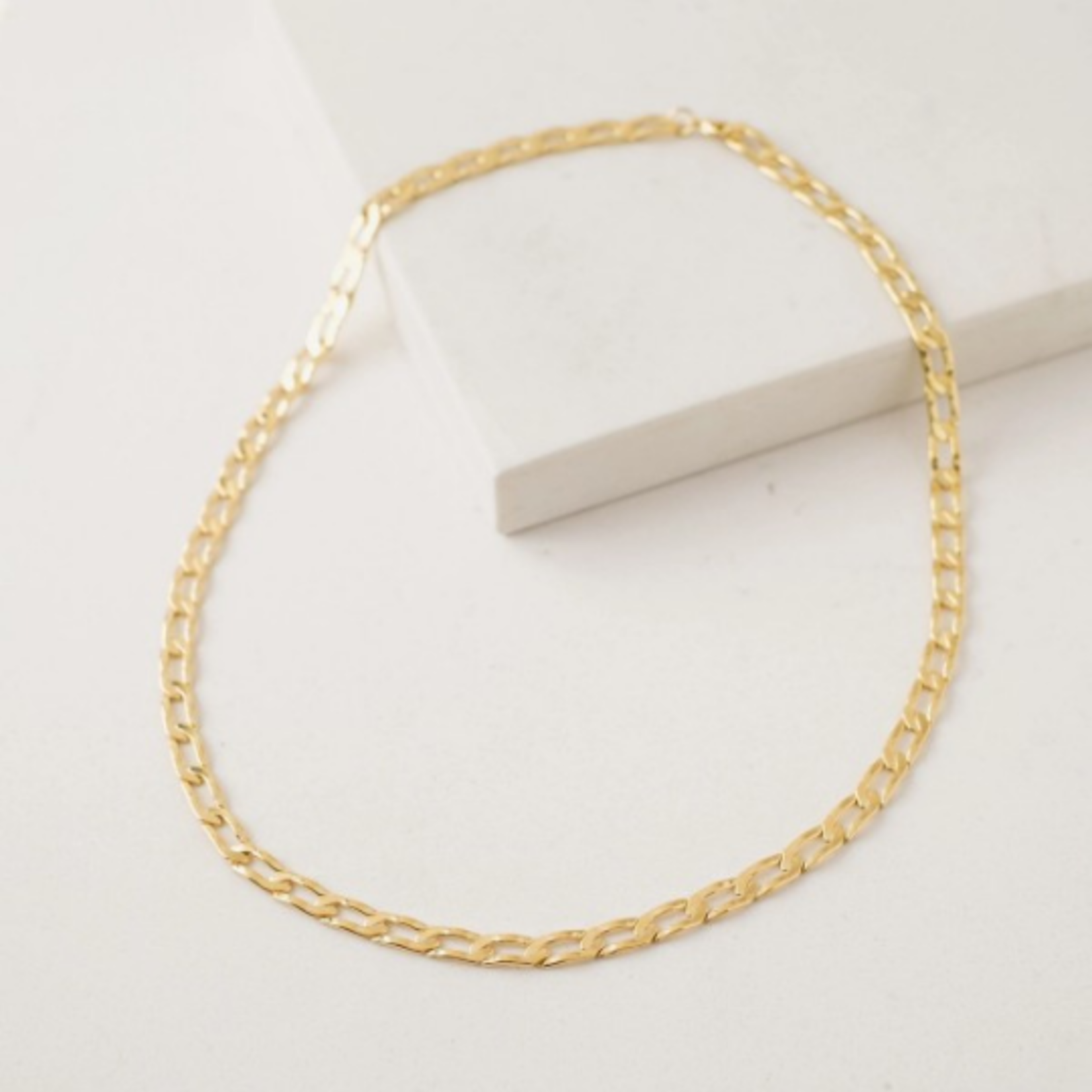 Chain Reaction Necklace - Gold