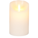 Small Ivory Reallite Candle 3 x 4.5”H