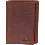 RFID Deluxe Trifold Billfold - Brown