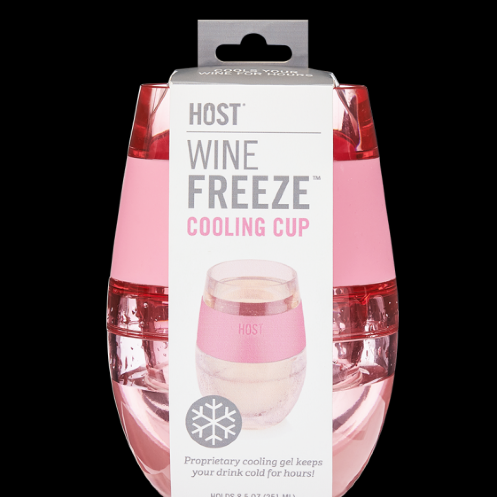 Host Verre à vin refroidissant - Rose Givré