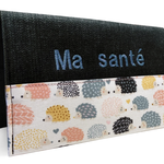 Lolikö Carnet de santé - Hérisson - Écriture bleu