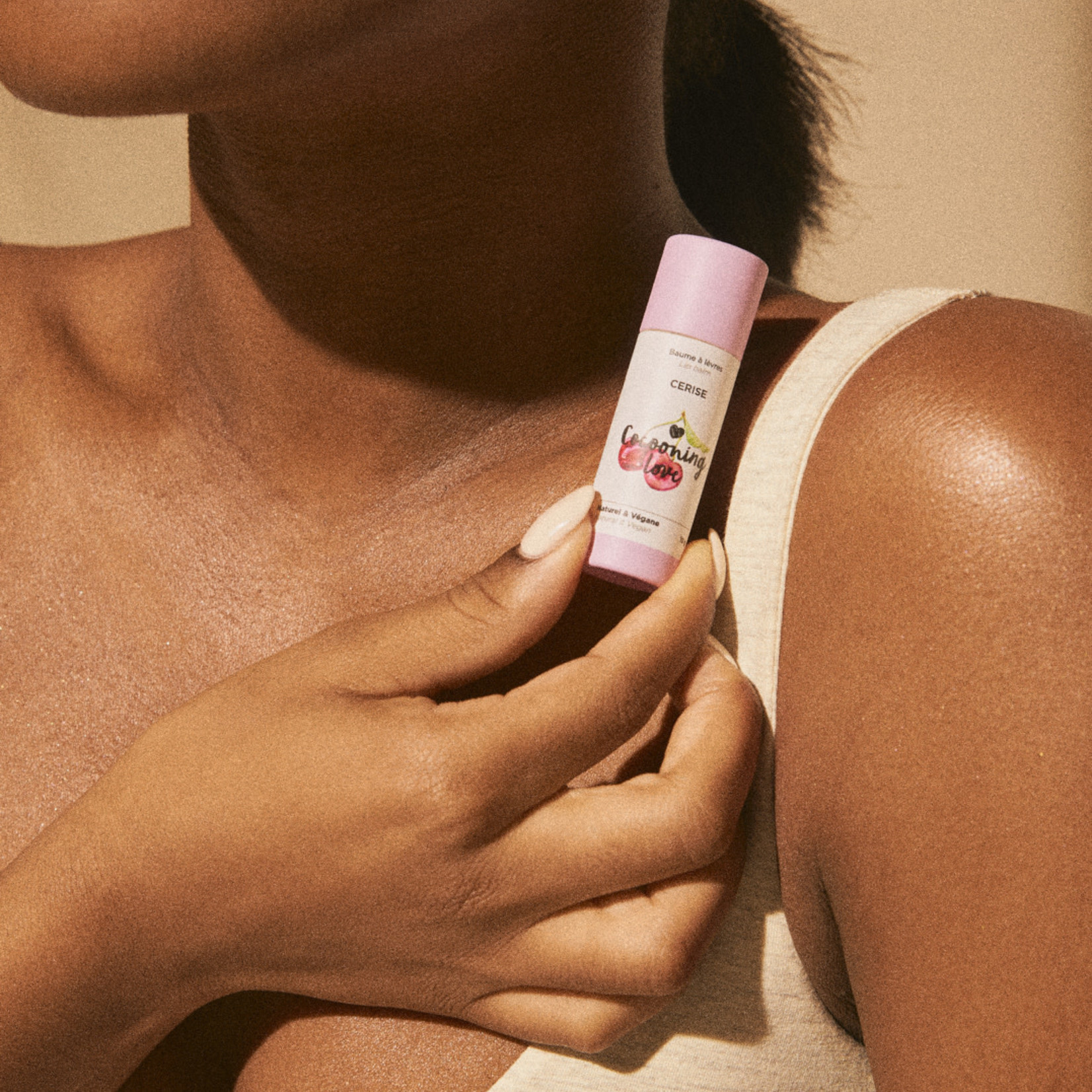 Cocooning Love Baume à lèvres végane - Cerise