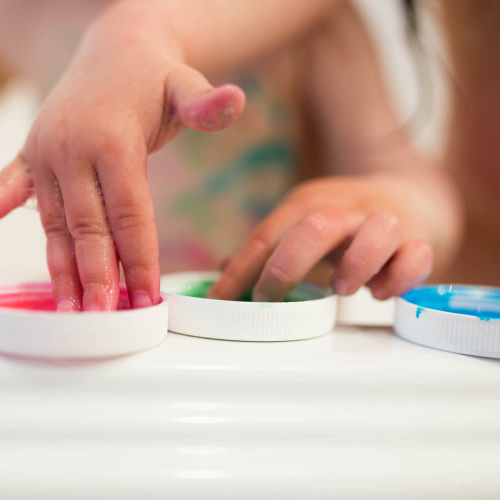 GOM-MEE Peinture moussante - Nettoyant pour le corps - bleu