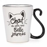 Attitude Import Tasse à café - Chat va être une belle journée