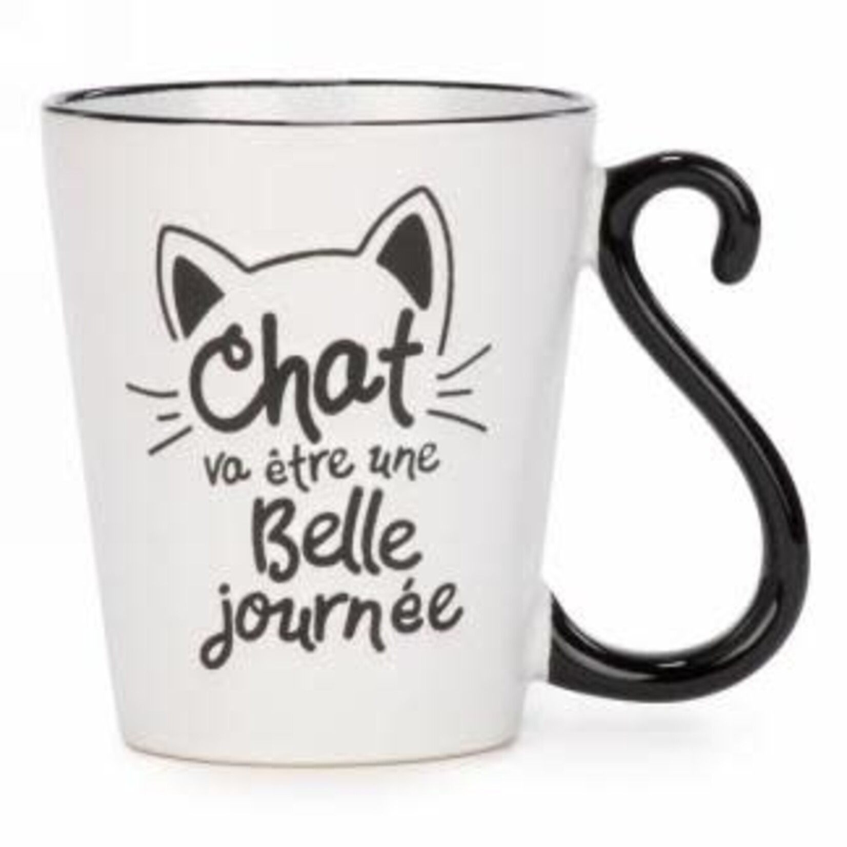 Attitude Import Tasse à café - Chat va être une belle journée