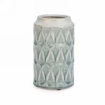 Attitude Import Vase 8 po céramique texturé aqua