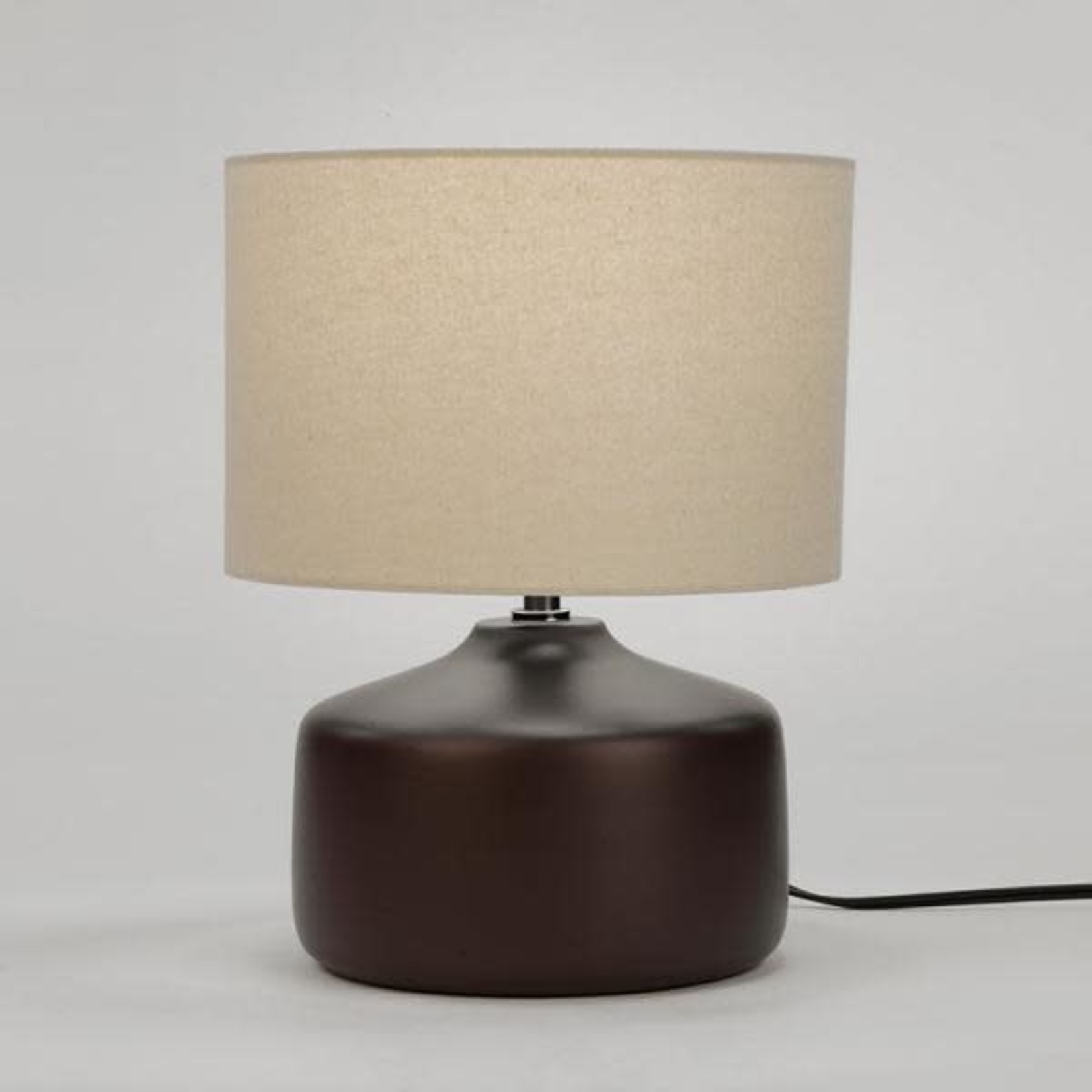 Attitude Import Lampe de table - base brun foncé