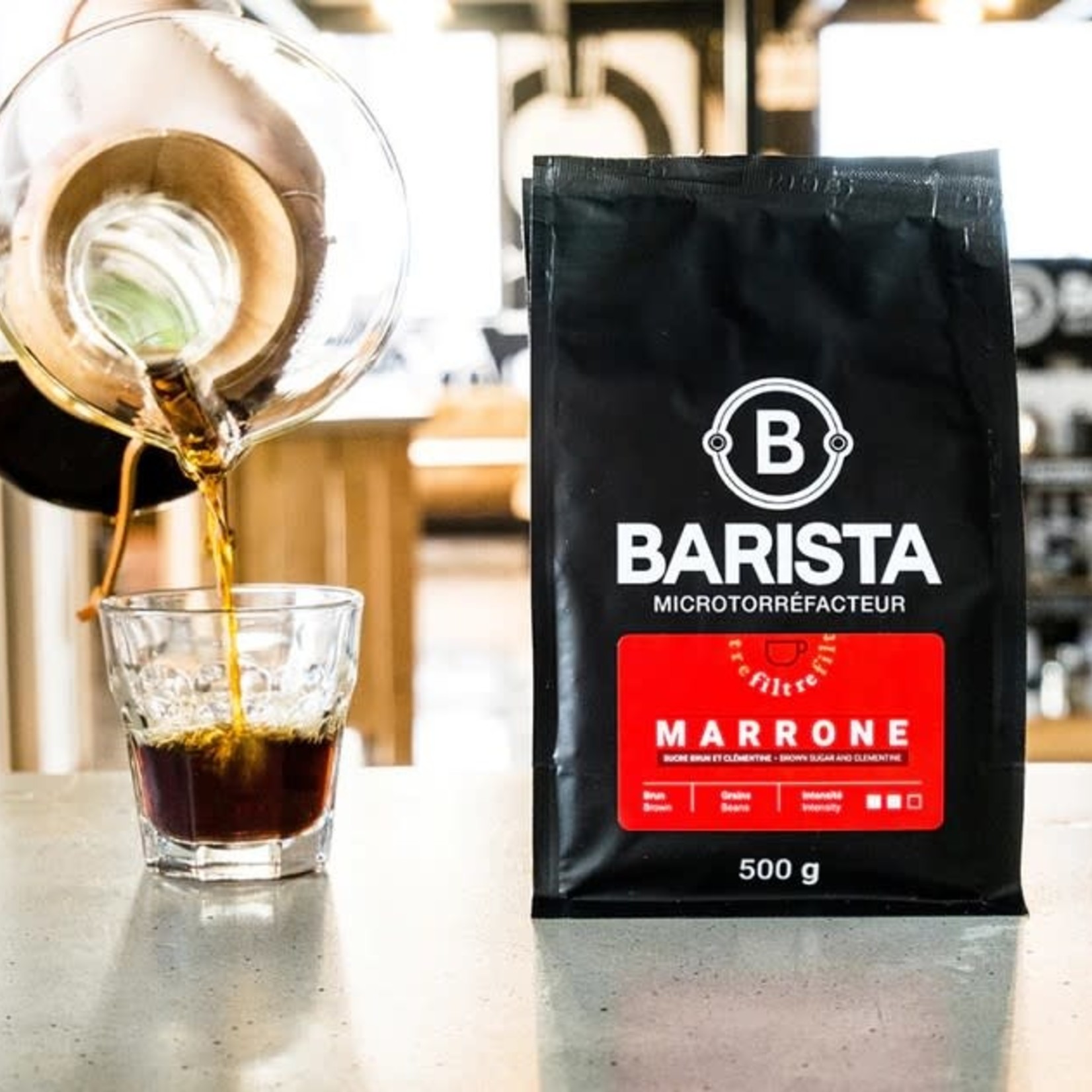 Barista Café filtre - Marrone  moulu - 125g