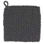 Danica Sous plat en tricot - Charcoal