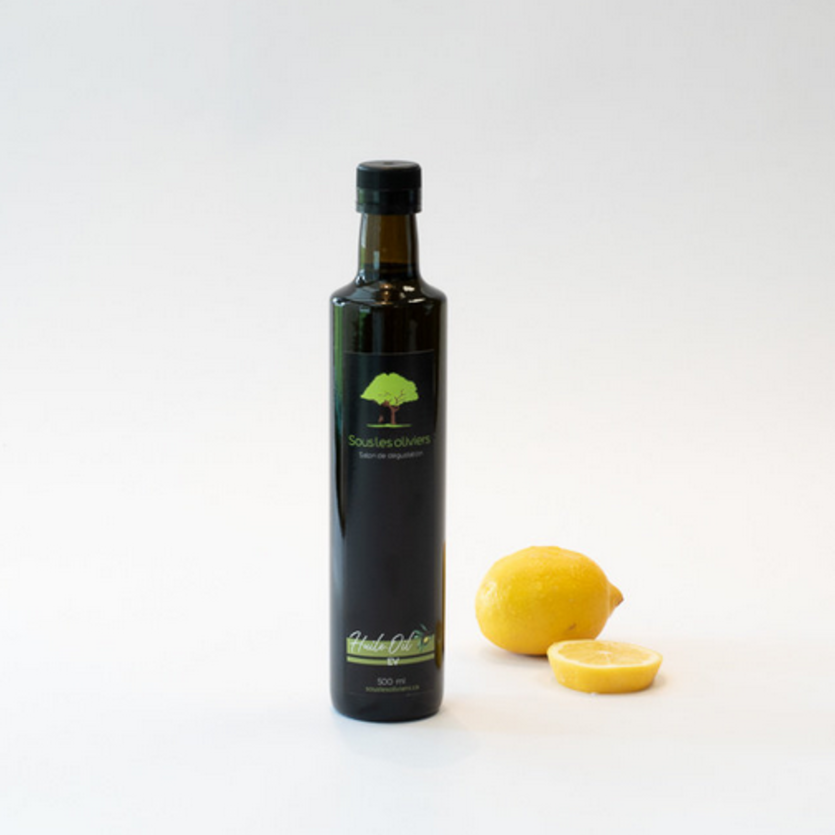 Sous les Oliviers Huile d'olive infusée au Citron Meyer 250 ml