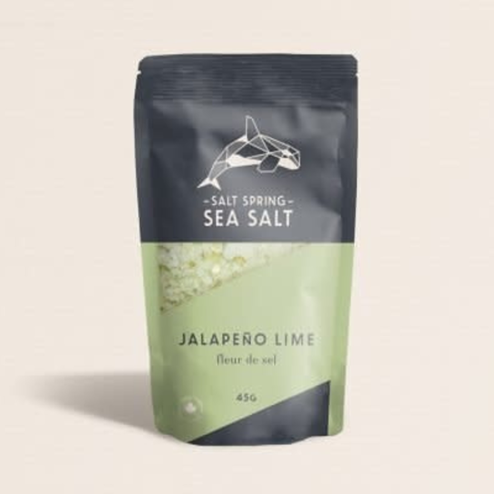 Salt Spring Fleur de sel - Jalapeno Lime
