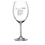 La Maison du Bar Verre gravé 20 oz - TDAH - Vin