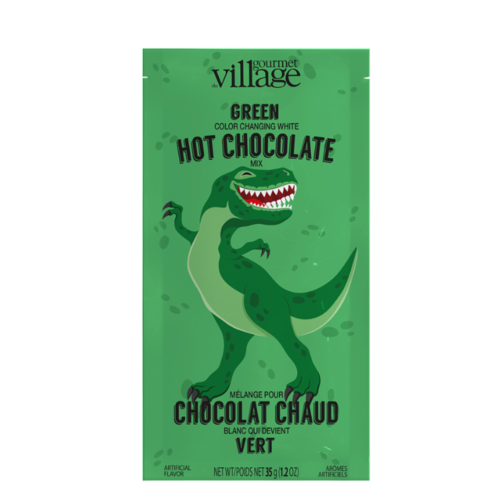 Gourmet du Village Mini chocolat chaud - Dinosaure (vert)