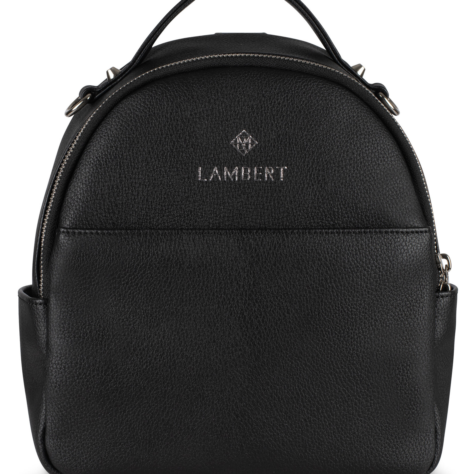 Lambert Le Charlie- Sac à main 3-en-1 en cuir vegan - Noir