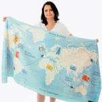 Solem Serviette de plage - Autour du monde XL
