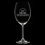 La Maison du Bar Verre gravé  20 oz - Just for you - Vin