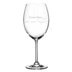 La Maison du Bar Verre gravé 20 oz - À nous deux créons l'unique - Vin