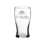 La Maison du Bar Verre gravé 20 oz - Ça va mal en Tabarnak  - Bière