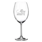La Maison du Bar Verre gravé 20 oz - Mère à boutte - Vin