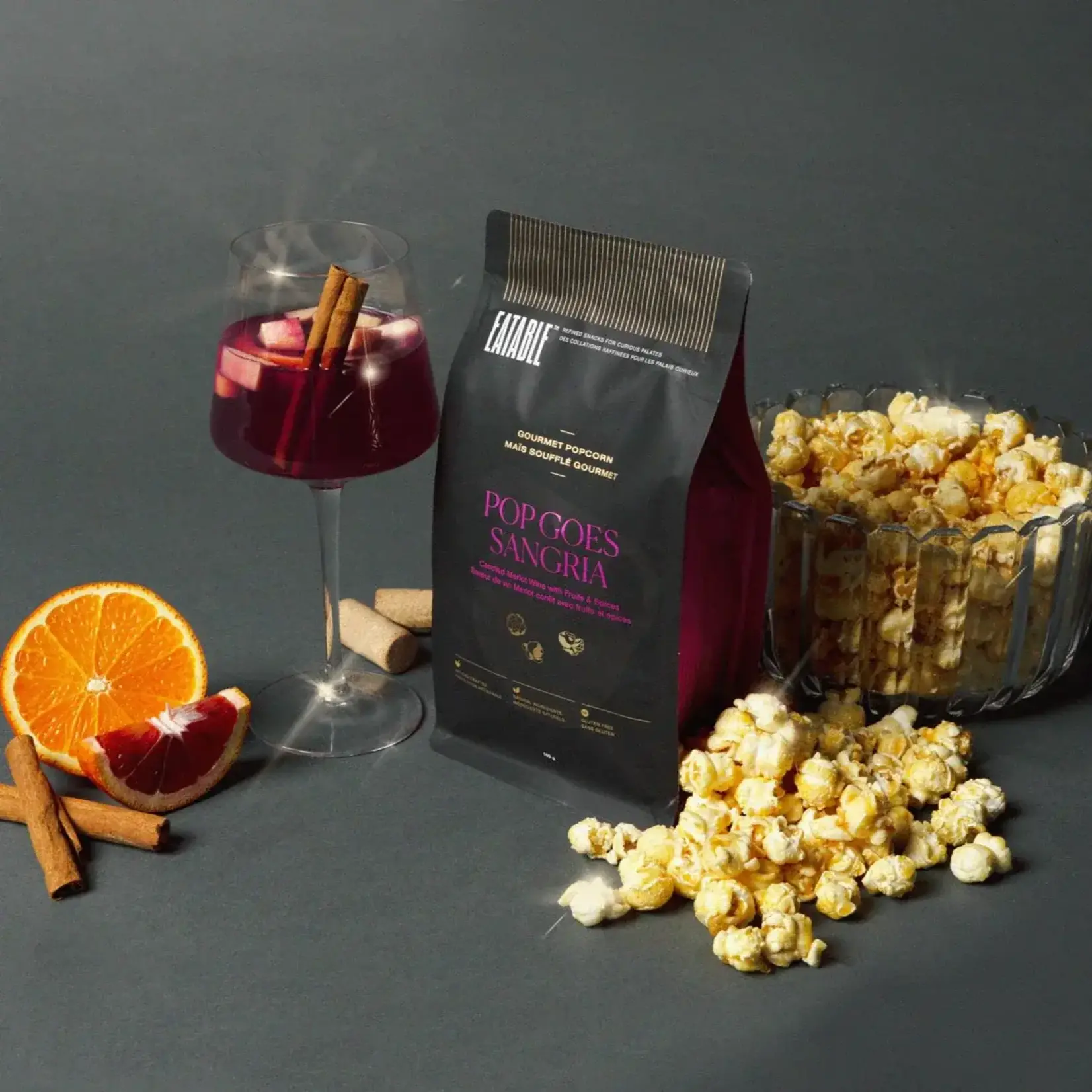 Eatable Popcorn - Pop Goes Sangria