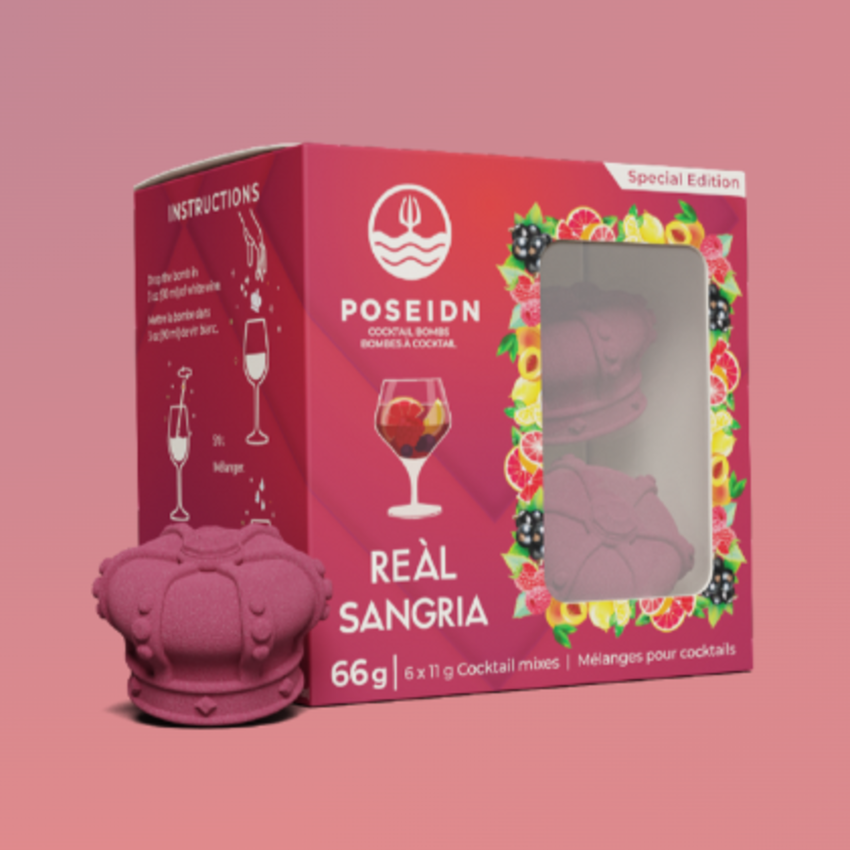 Poseidn Bombes à cocktails - Reàl sangria