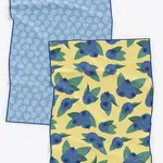 Solem Linges à vaisselle - Les bleuets (Lot de 2)