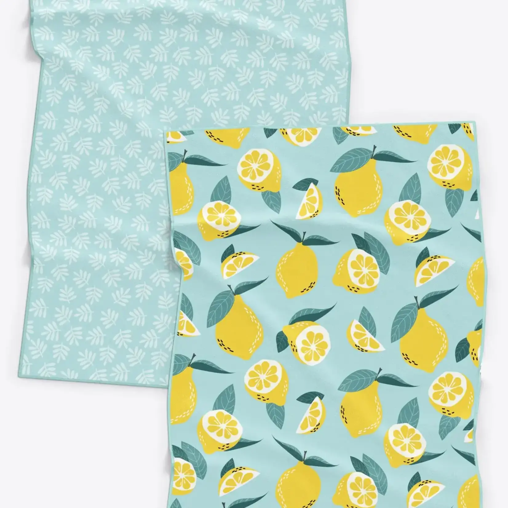 Solem Linges à vaisselle - Les citrons (Lot de 2)