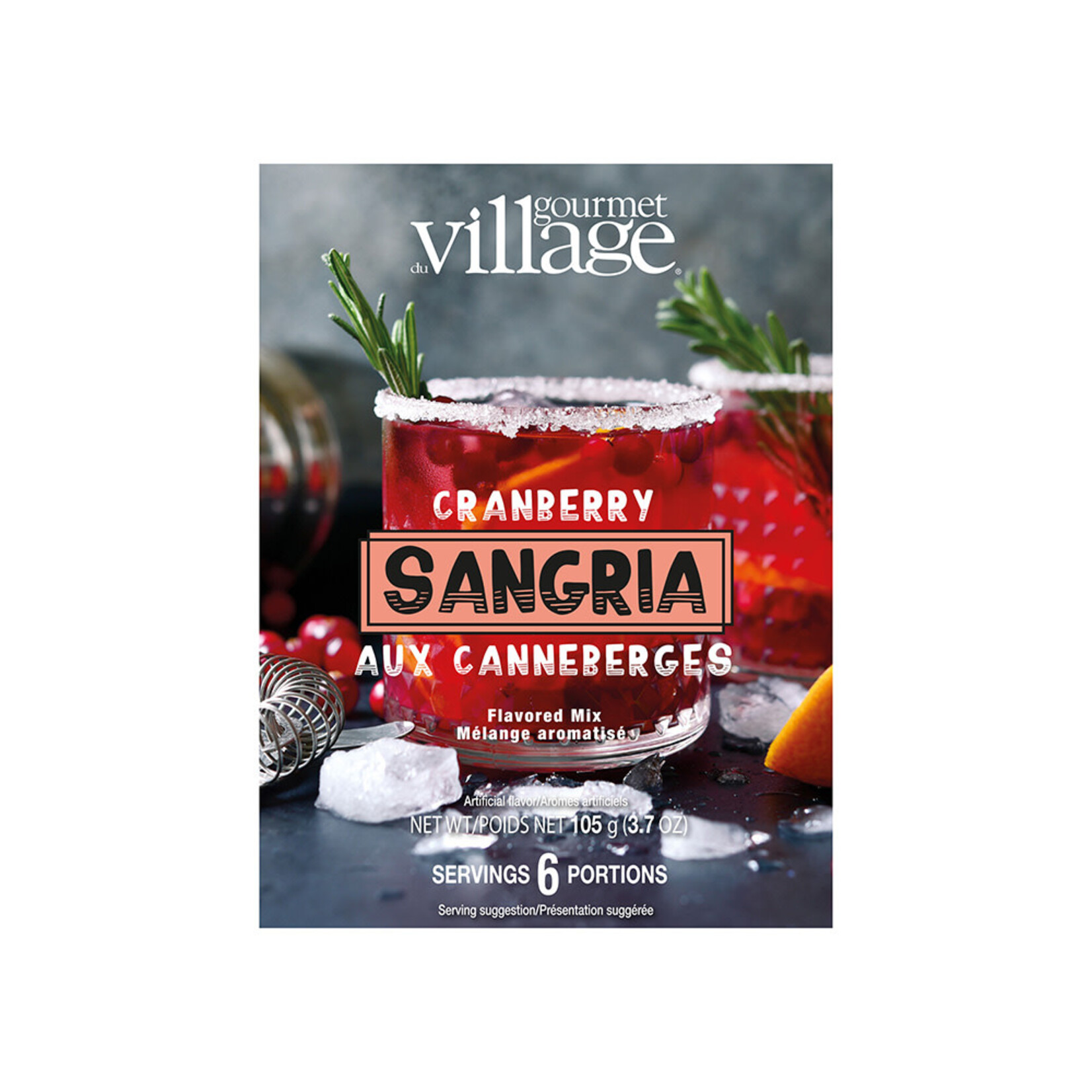 Gourmet du Village Sangria aux canneberges