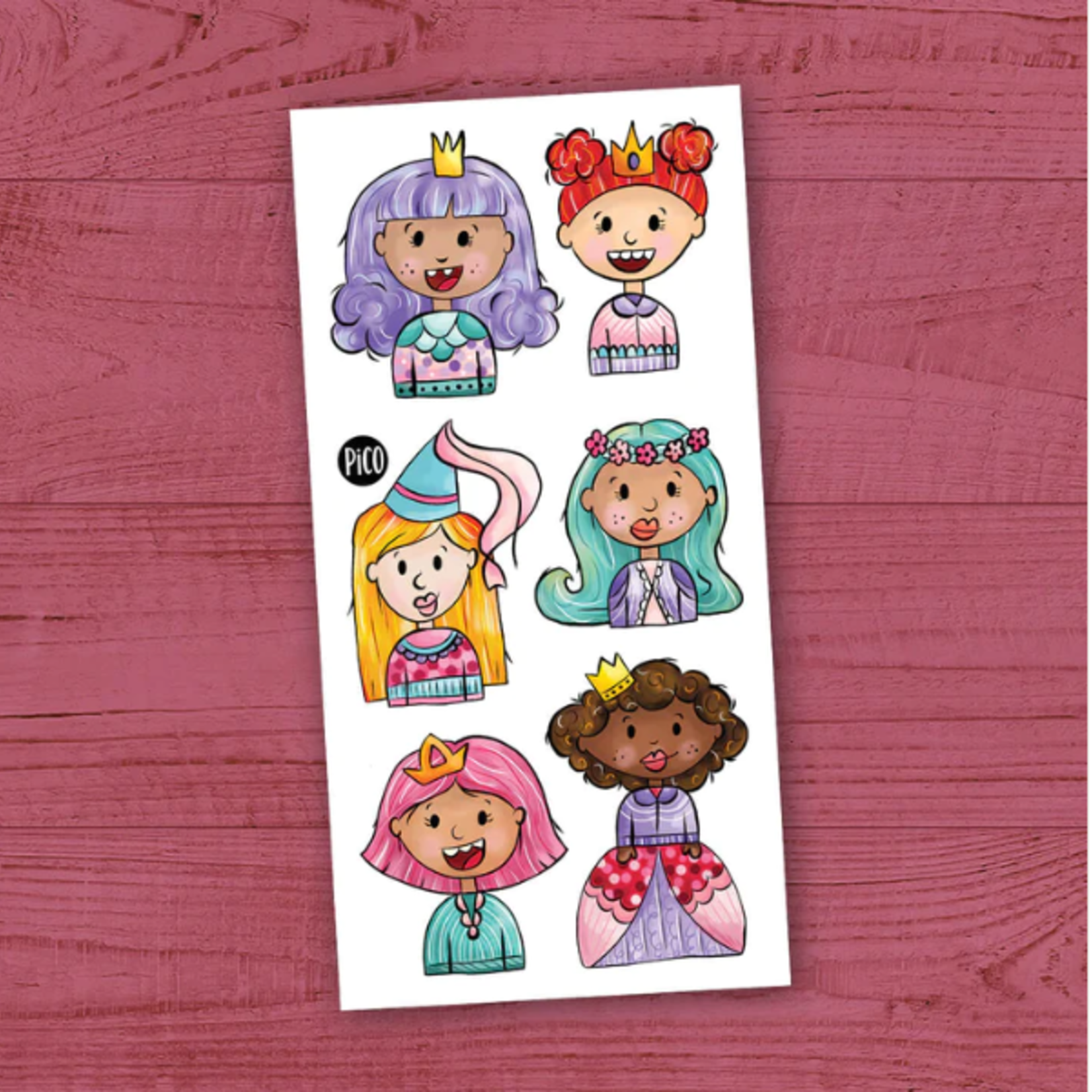 Pico Tatoo inc. Tatouages - Les princesses espiègles