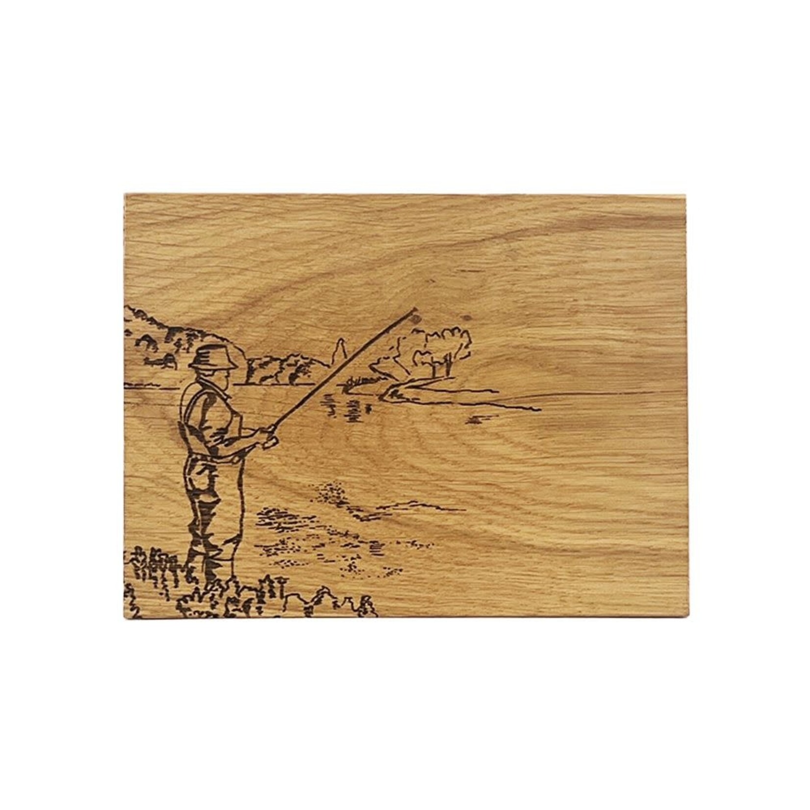 Selbrae Planche de bar en chêne - Pêche