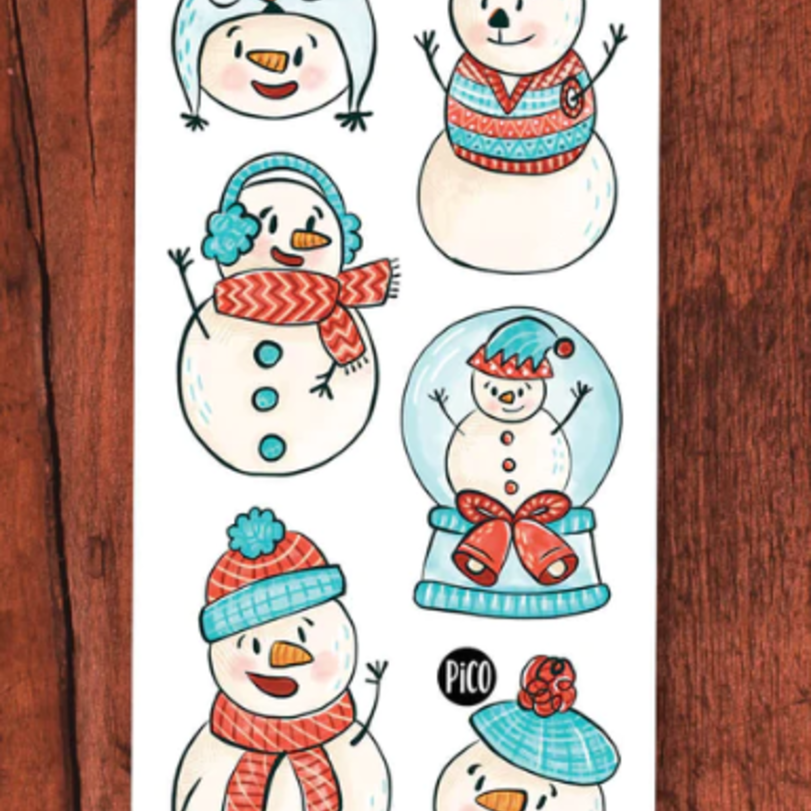 Pico Tatoo inc. Tatouages- Bonhomme de neige