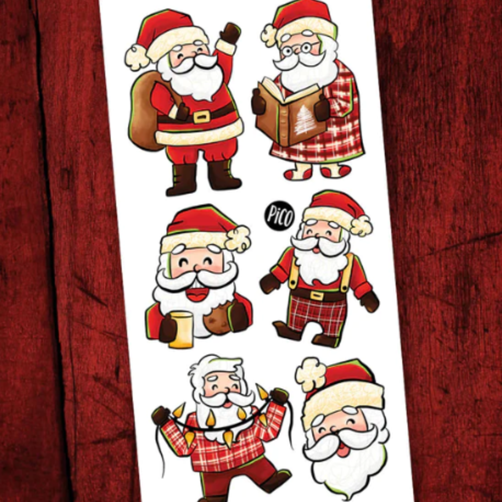 Pico Tatoo inc. Tatouages - Père Noël  en pyjama