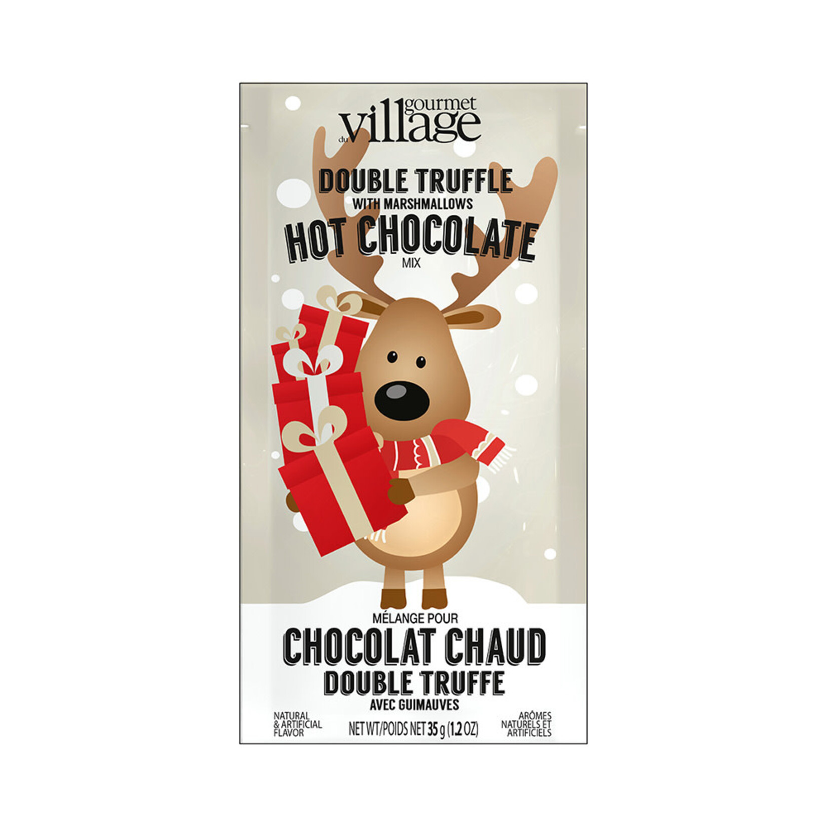 Gourmet du Village Mini chocolat chaud - Renne - Double truffle