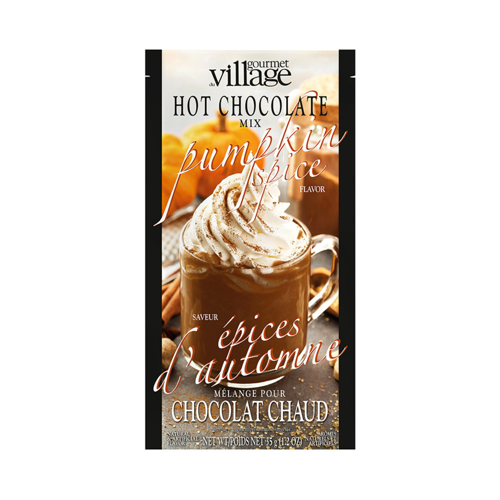 Gourmet du Village Mini chocolat chaud - Épices d'automne