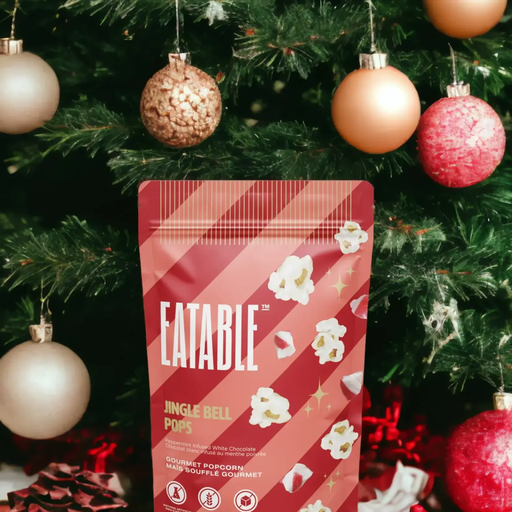 Eatable Popcorn - Jingle Bell Pop