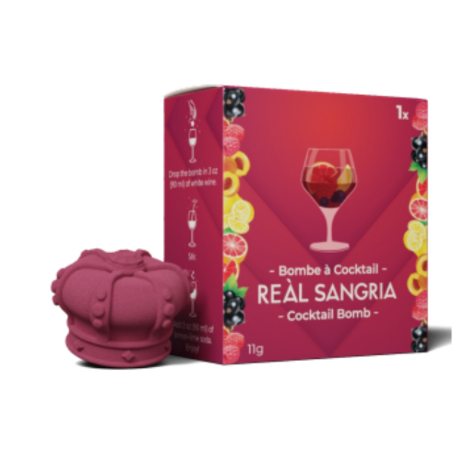 Poseidn Bombes à cocktails - Real Sangria -  individuelle