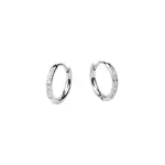 Mia Boucles d'oreilles dormeuses chic Stacks - Argent