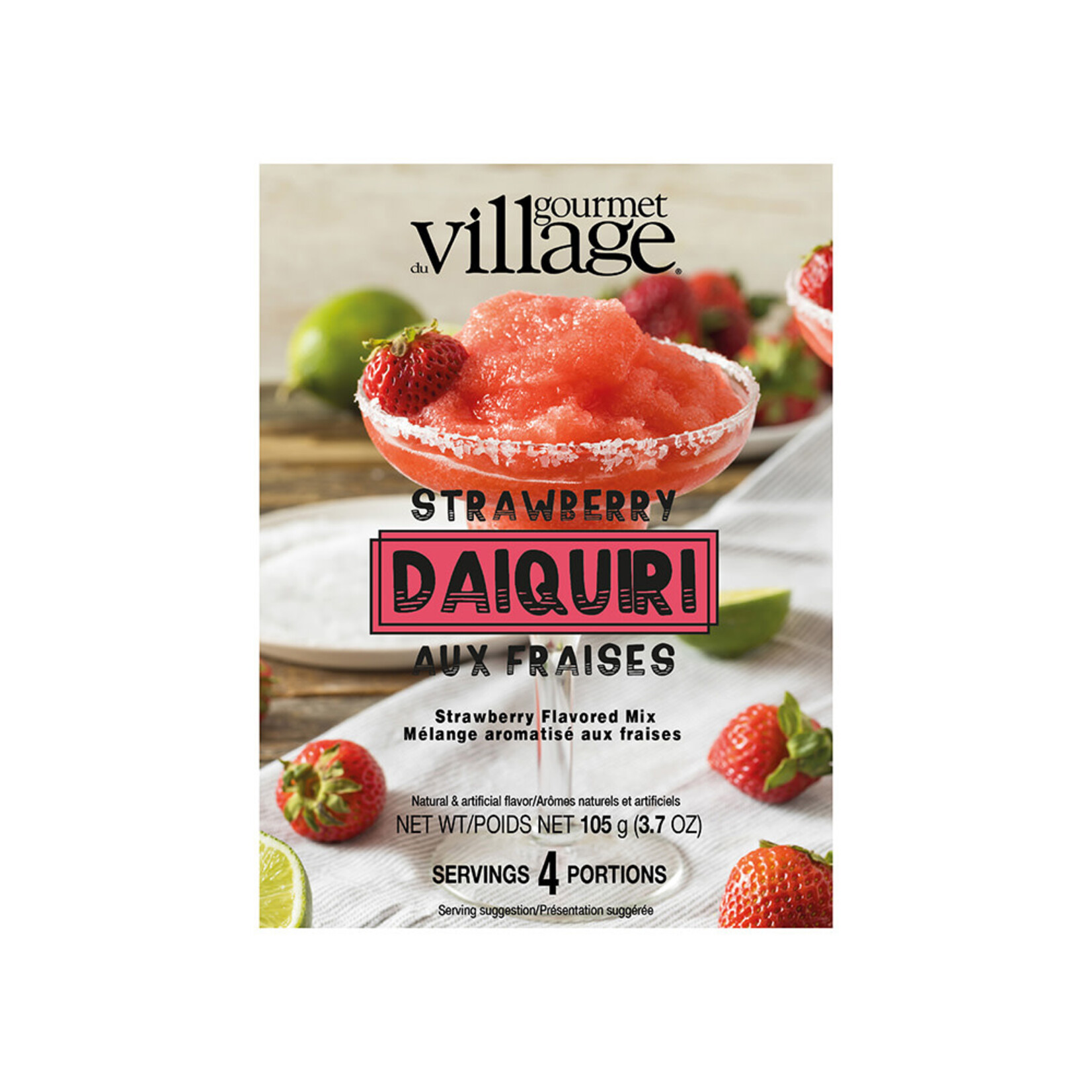Gourmet du Village Daiquiri aux fraises