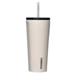 Corkcicle Gobelet isotherme avec paille -  24oz- latté