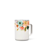 Corkcicle Tasse à café -16oz - Lively floral -crème