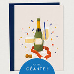 Mimosa Géante carte de souhaits - Célébrations