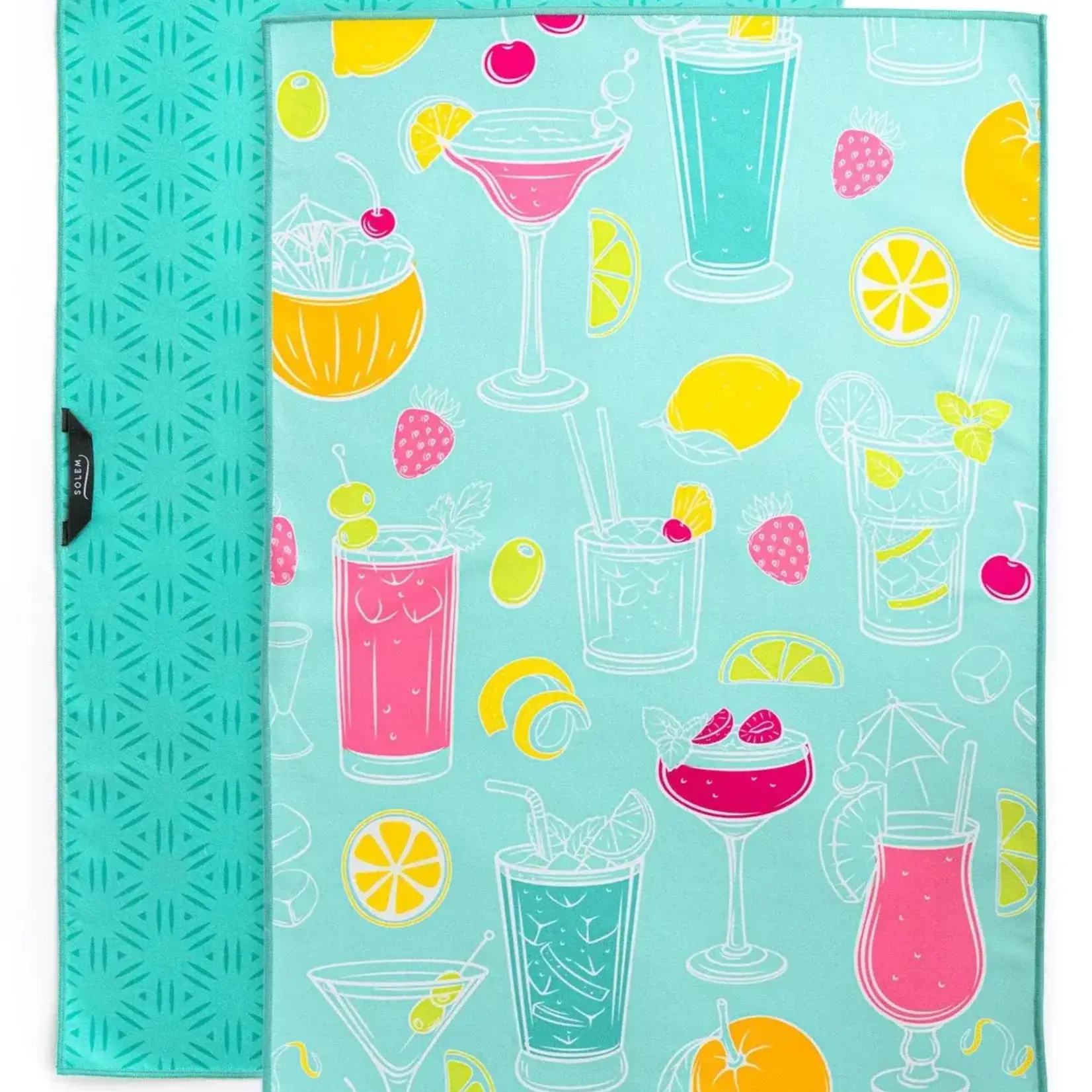 Solem Linges à vaisselle - Passion mocktails  (Lot de 2)