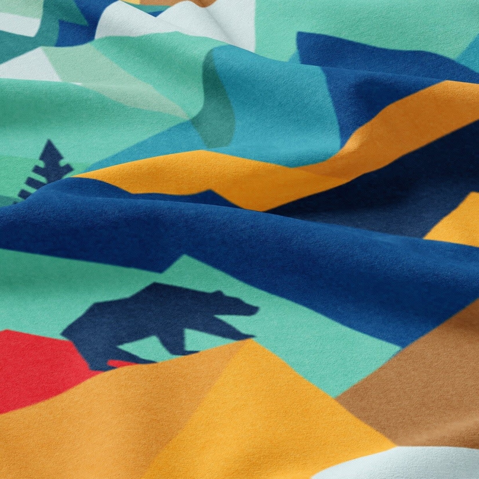 Solem Serviette de plage - Aventure alpine  XL
