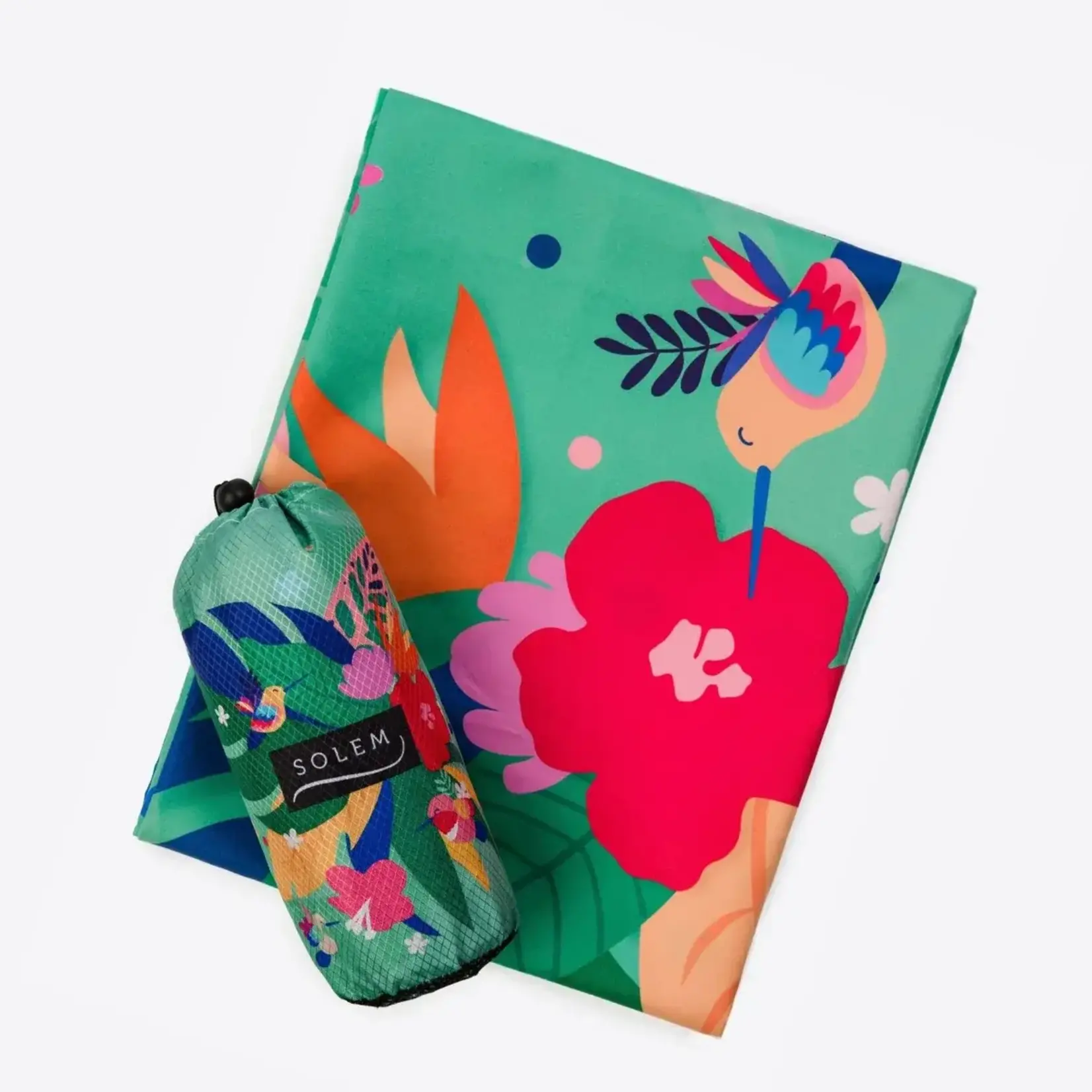 Solem Serviette de plage - Oiseaux du paradis XL