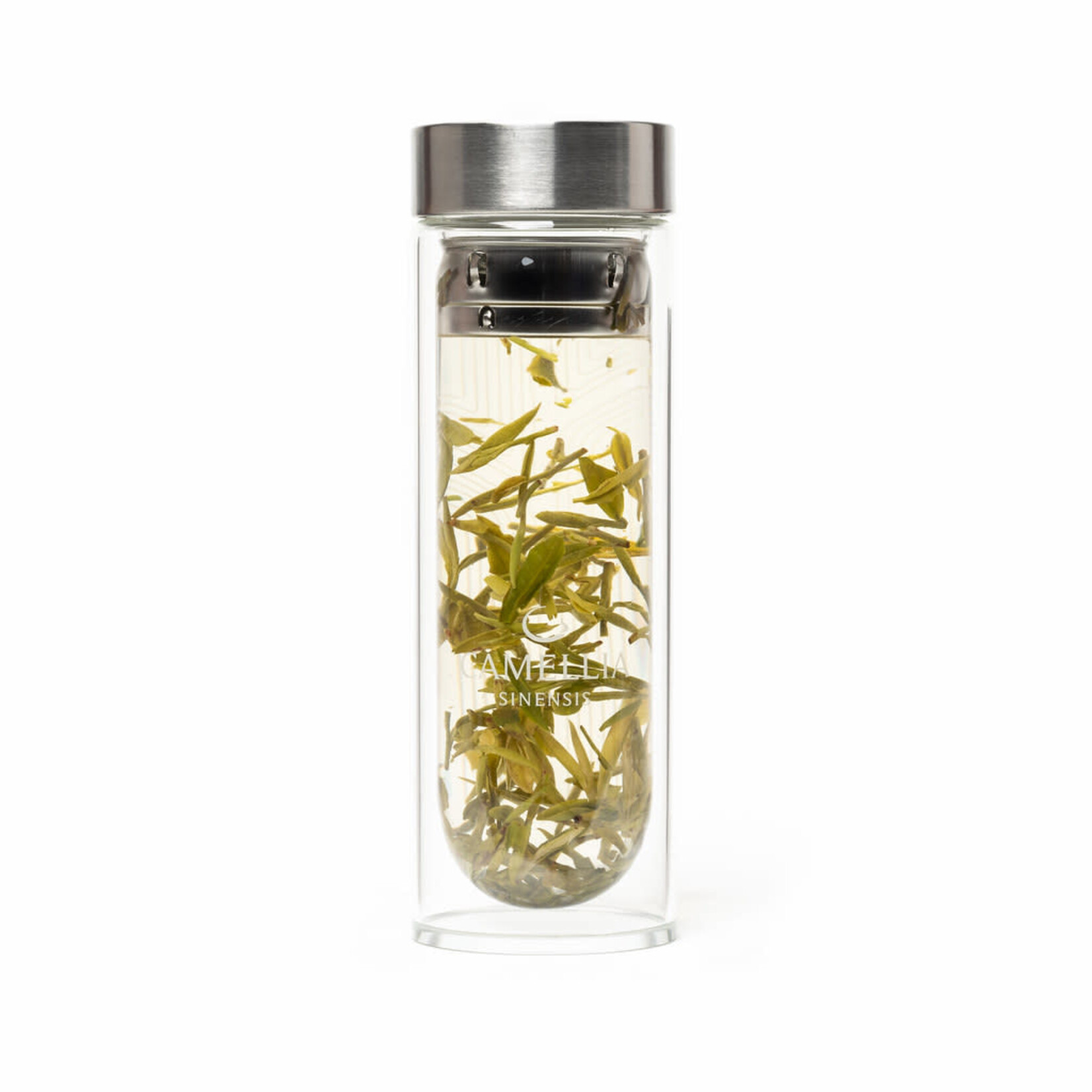 Camellia Sinensis Bouteille à thé en verre