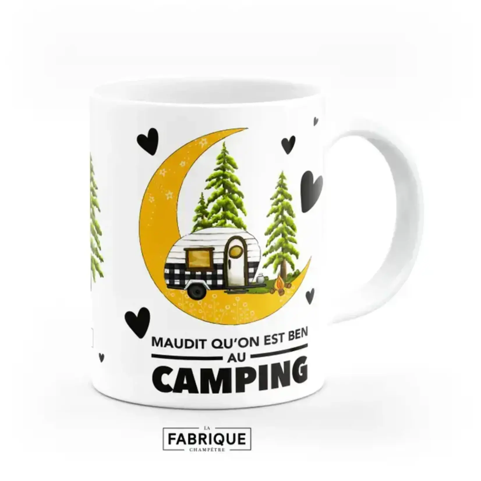 La fabrique Tasse - Maudit qu'on est ben au camping